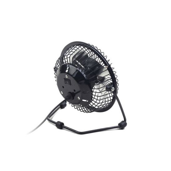 Wentylator USB 4' czarny 