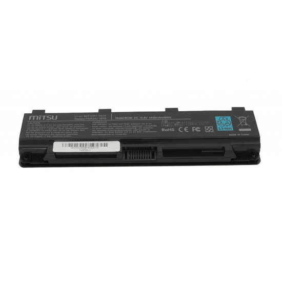 Bateria do Toshiba C850, L800, S855 4400 mAh (49 Wh) 10.8 - 11.1 Volt