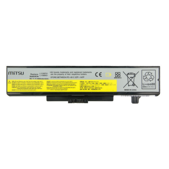 Bateria do Lenovo IdeaPad Y480 4400 mAh (49 Wh) 10.8 - 11.1 Volt