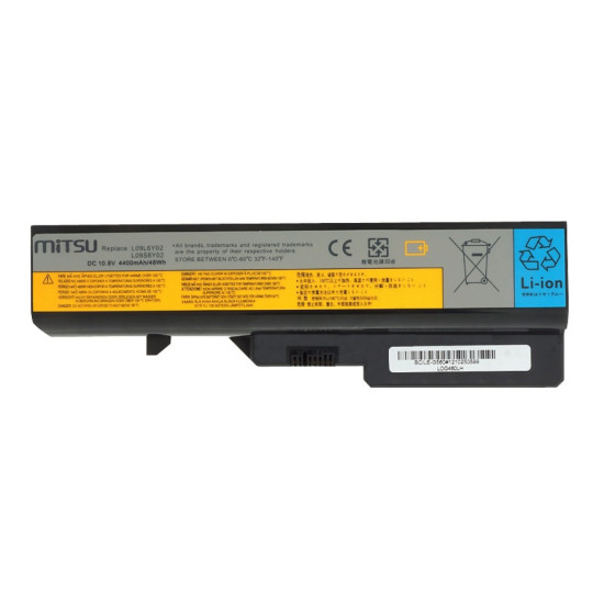 Bateria do Lenovo IdeaPad G460, G560 4400 mAh (48 Wh) 10.8 - 11.1 Volt