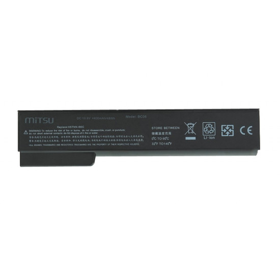 Bateria do HP EliteBook 8460p, 8460w 4400 mAh (48 Wh) 10.8 - 11.1 Volt