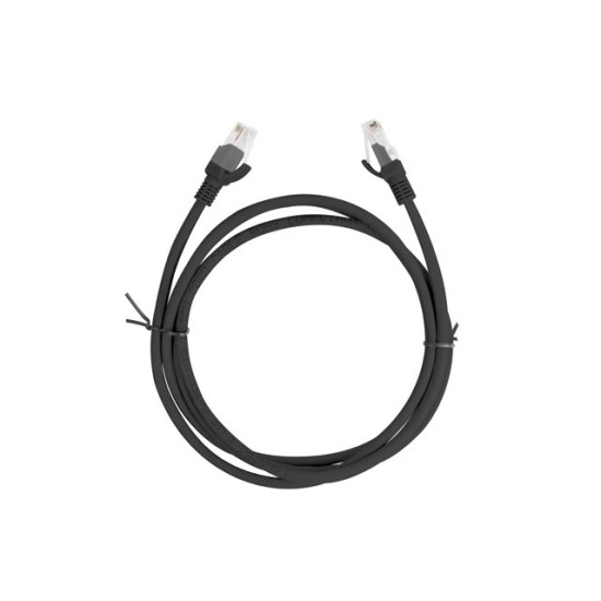 PATCHCORD KAT.6 1.5M CZARNY FLUKE PASSED LANBERG
