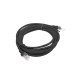 PATCHCORD KAT.6 3M CZARNY FLUKE PASSED LANBERG