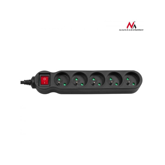 Listwa zasilająca 5g 3m MCE184 2300W czarna