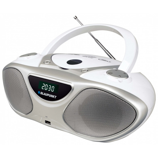 Przenośny radioodtwarzacz BB14WH CD MP3 USB AUX FM PLL 