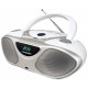 Przenośny radioodtwarzacz BB14WH CD MP3 USB AUX FM PLL 