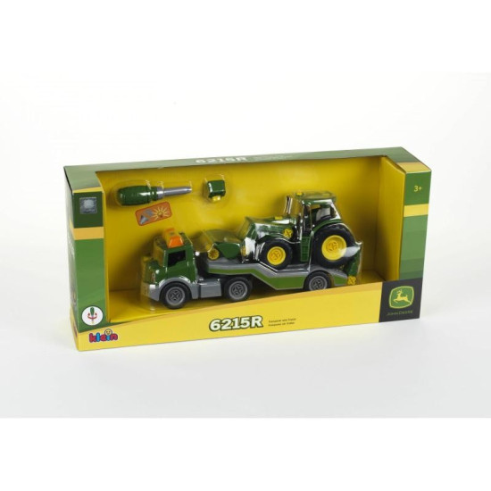 Traktor John Deere do skręcania na lawecie