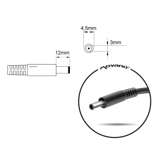 ładowarka/zasilacz 19v 4.74a (4.5x3.0 pin) - asus