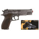 Pistolet policyjny metalowy GONHER 45/1