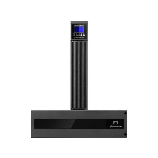 Zasilacz awaryjny On-Line 6kVA RTG PF1, 2x IEC Out + Terminal, USB/RS-232, LCD, Rack 19 cali + baterie 