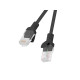 PATCHCORD KAT.5E 2M CZARNY FLUKE PASSED LANBERG 10-PACK
