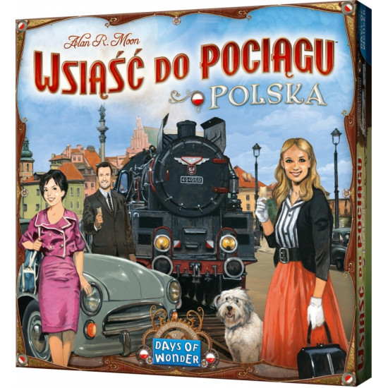 Gra Wsiąść do Pociągu Kolekcja Map 6.5 Polska