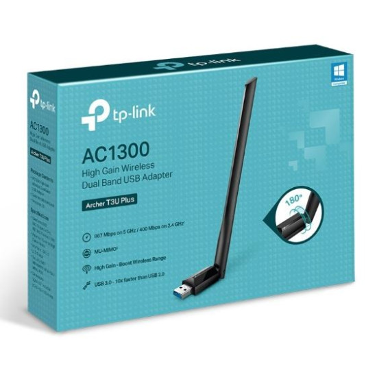 Karta sieciowa Archer T3U Plus USB AC1300 