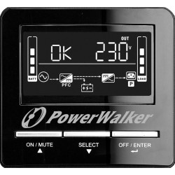 Zasilacz UPS Line-Interactive 1500VA CW FR 3X PL 230V, USB, RRS-232, LCD, EPO