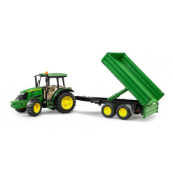 Pojazd Traktor John Deere 5115M z przyczepą wywrotką