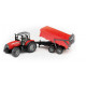 Pojazd Traktor Massey Ferguson z przyczepą wywrotką