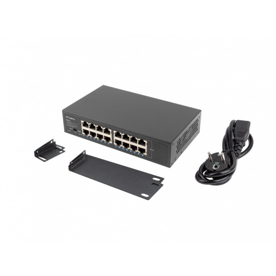 Switch 16X1GB Gigabit Ethernet rack RSGE-16 