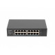 Switch 16X1GB Gigabit Ethernet rack RSGE-16 