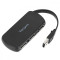 4-Port USB Hub USB 2.0 Black 