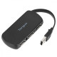 4-Port USB Hub USB 2.0 Black 
