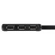 4-Port USB Hub USB 2.0 Black 