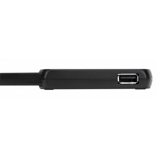 4-Port USB Hub USB 2.0 Black 