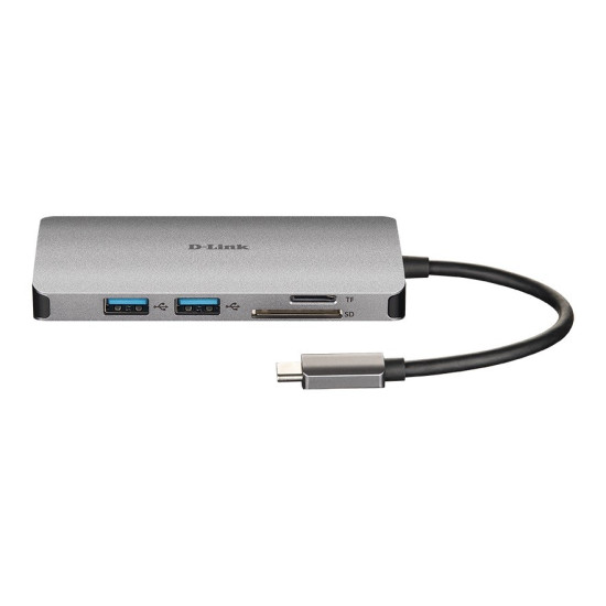 D-Link DUB-M810 HUB USB-C USB 3.0 HDMI SD/mSD