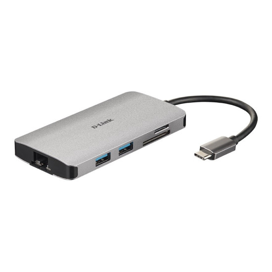 D-Link DUB-M810 HUB USB-C USB 3.0 HDMI SD/mSD