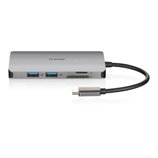D-Link DUB-M810 HUB USB-C USB 3.0 HDMI SD/mSD