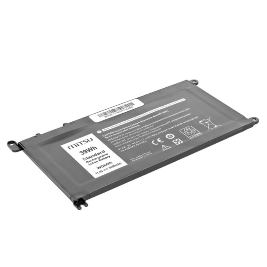 Bateria do Dell Vostro 14 (5468), Inspiron 15 (5568) 3400mAh (39 Wh) 11.4 Volt