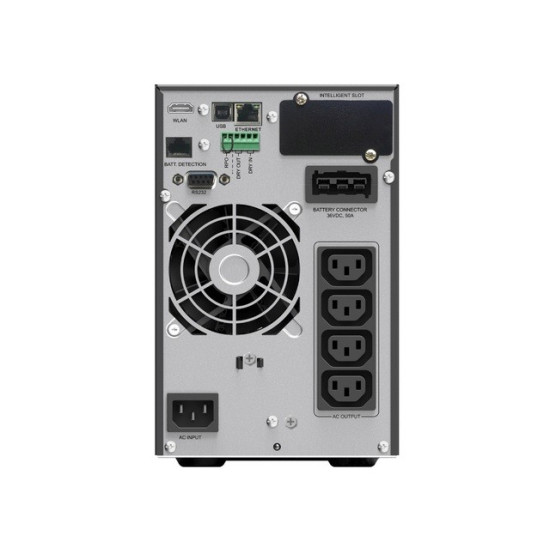 UPS POWERWALKER ON-LINE 1/1 fazy 1000VA ICT IOT PF1 USB/RS-232, 4X IEC C13, C14 EPO, wolnostojący