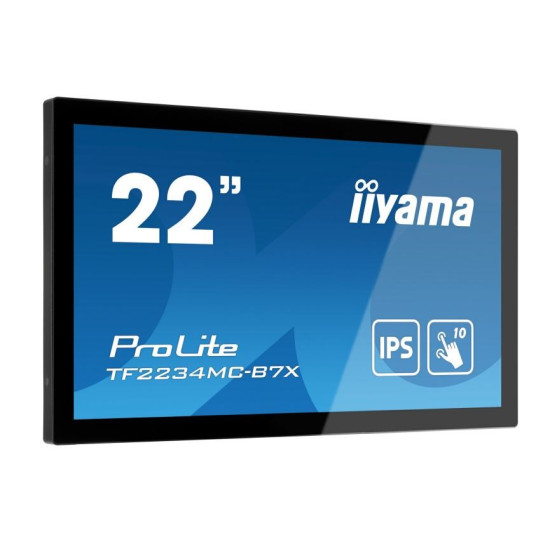 Monitor wielkoformatowy 21.5 cala TF2234MC-B7X IPS,POJ.10PKT.HDMI,DP.VGA,IP65,7H 