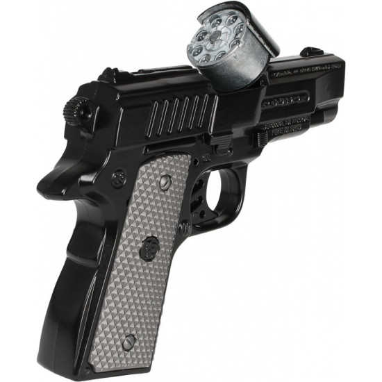Pistolet policyjny metalowy 8 naboi Gonher
