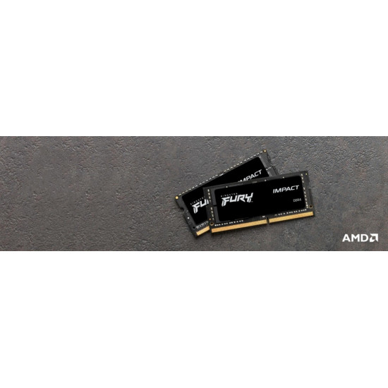 Pamięć DDR4 FURY Impact SODIMM 32GB(2*16GB)/3200 CL20 