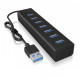 IB-HUB1700-U3 7-Port USB HUB+zasilacz 