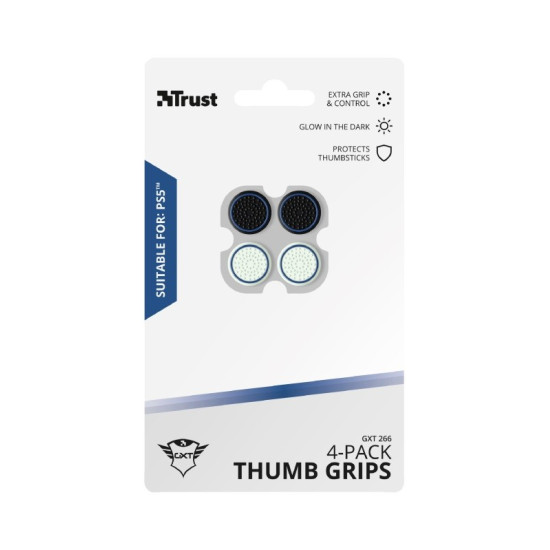 Zestaw nakładek GXT266 4 pak Thumb Grips PS5