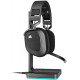Słuchawki bezprzewodowe HS80 RGB Carbon 