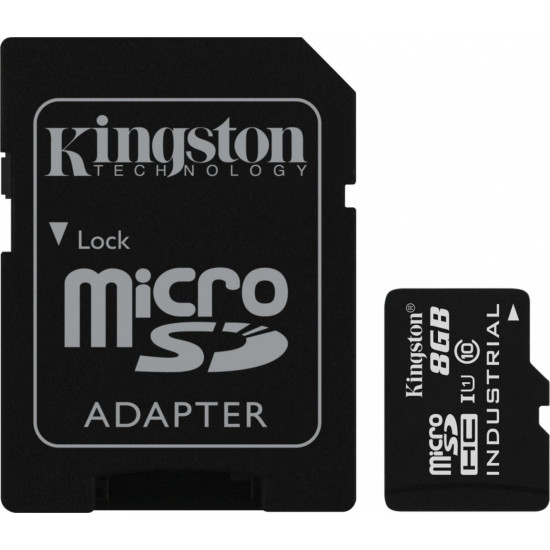 Karta microSD 8GB CL10 UHS-I Industrial 