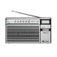 Radio LENA 5 USB Srebrne