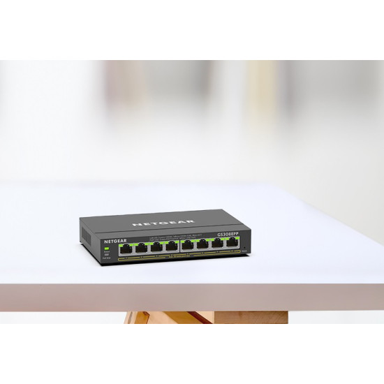 Przełącznik Switch GS308EPP 8xGE PoE+ 