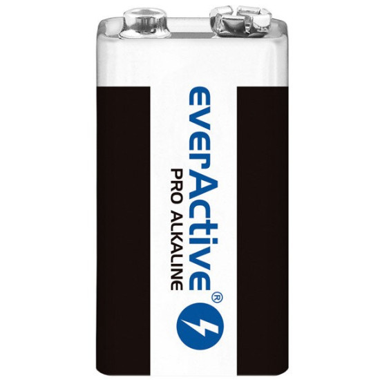 Bateria alkaliczna R9/6LR61 9V PRO ALKALINE, Opakowanie 10 szt.