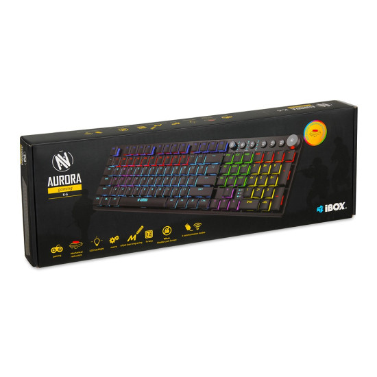 Klawiatura Aurora K-6 Gaming mechaniczna