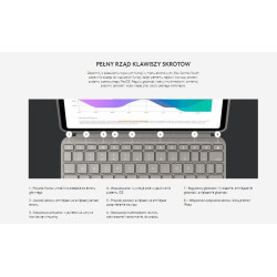 Combo Touch US iPad Pro 12,9' 5th Gen Grey