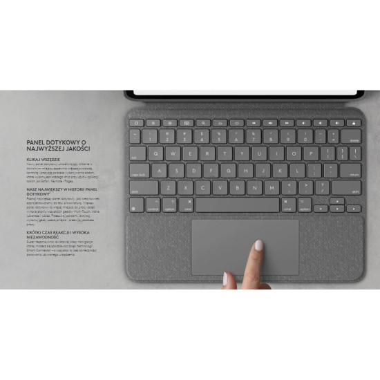 Combo Touch US iPad Pro 12,9' 5th Gen Grey