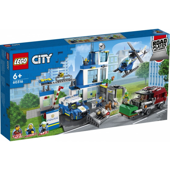 Klocki City 60316 Posterunek policji