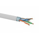 Kabel F/UTP kat.5E 24AWG PVC 100% Miedziane 305m - 10 lat gwarancji