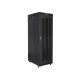 Szafa instalacyjna RACK stojąca 19 27U 800X1000 czarna LCD (FLAT PACK) 