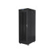 Szafa instalacyjna RACK stojąca 19 27U 800X1000 czarna LCD (FLAT PACK) 