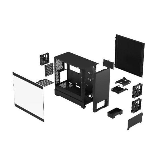Obudowa Pop Silent Black TG Clear Tint 