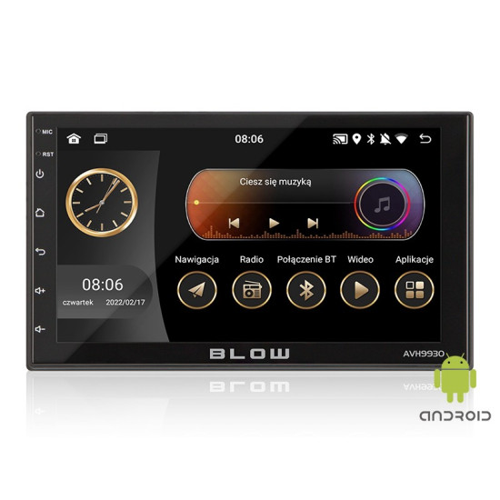 Radio samochodowe AVH-9930 2DIN 7cal GPS